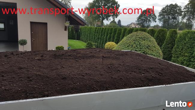 Ziemia ogrodowa PRZESIEWANA czarna humus z przywozem Sląsk