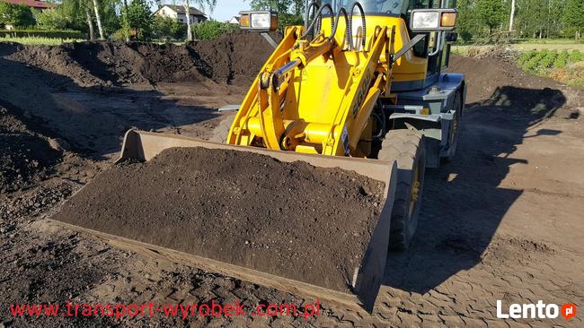 Ziemia ogrodowa PRZESIEWANA czarna humus z przywozem Sląsk