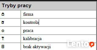 Tarczki, Tacho Analogowe - Rozliczanie czasu pracy