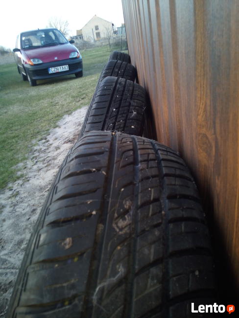 piękne opony i felgi aluminiowe 14 cali