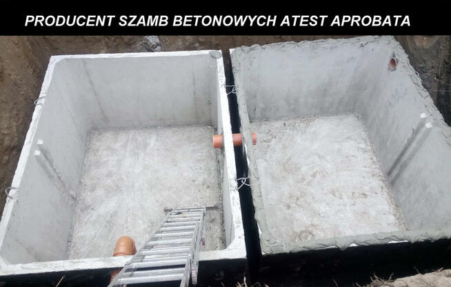 zbiorniki na deszczówkę szamba betonowe szambo betonowe