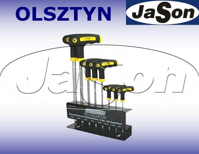 NOWOŚĆ! Zestaw 9 kluczy Imbus L H2,0 - H10mm z kulką