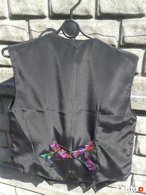 Wzorzysta kamizelka damska S 40zł.