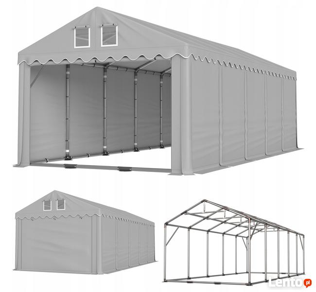 Archiwalne Namiot PRESTIGE 5x10 2,6m magazynowy handlowy NAMIX Namiot PRESTIGE 5x10 2,6 m magazyn garaż 50m