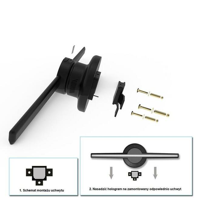 Reklama Hologram 3D WIFI 640x640 320 LED 8GB Nowość- CAŁA PL