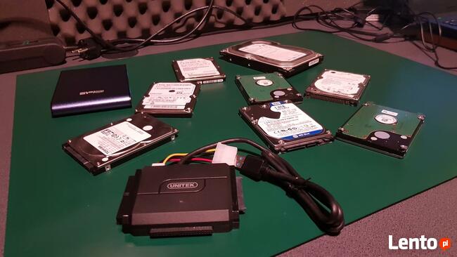 Odzyskiwanie danych z dysków twardych, kart SD, pendrivów