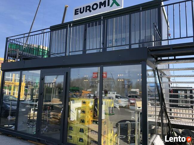 Kontenery biurowe, na zamówienie, na targi