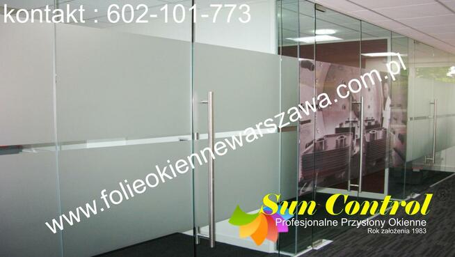 Folie okienne matowe montaż Ostrowiec Świętokrzyski