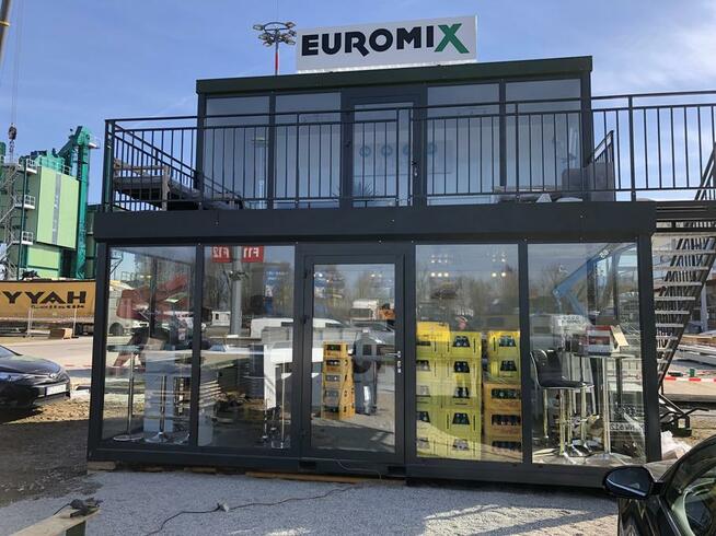 Kontenery biurowe, na zamówienie, na targi