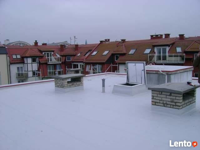 Izolacje dachów płaskich, tarasów, balkonów membrana PVC