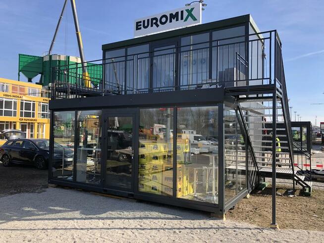 Kontenery biurowe, na zamówienie, na targi