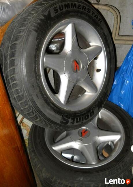 felgi aluminiowe 15 4x100 z oponami