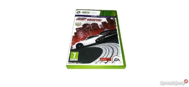 NEED FOR SPEED MOST WANTED XBOX 360 wyścigi miasto