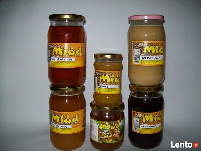 Miód dla pszczelarzy, odbiorców hurtowych. Polski 100%. HURT