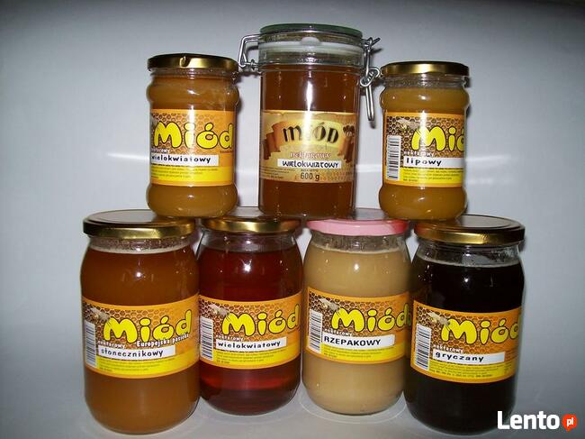 Miód dla pszczelarzy, odbiorców hurtowych. Polski 100%. HURT