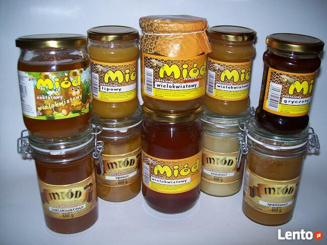 Miód dla pszczelarzy, odbiorców hurtowych. Polski 100%. HURT