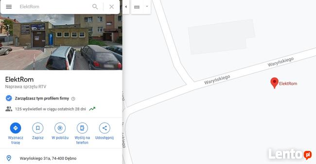 Serwis Elektroniki *ElektRom* oś.L.Waryńskiego 31a