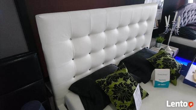 Tapicerowane łóżko PARIS 160x200 + materac i stelaż. HIT !!!