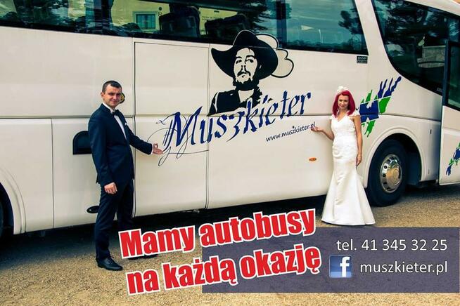 Autobus autokar bus wynajem na wesele