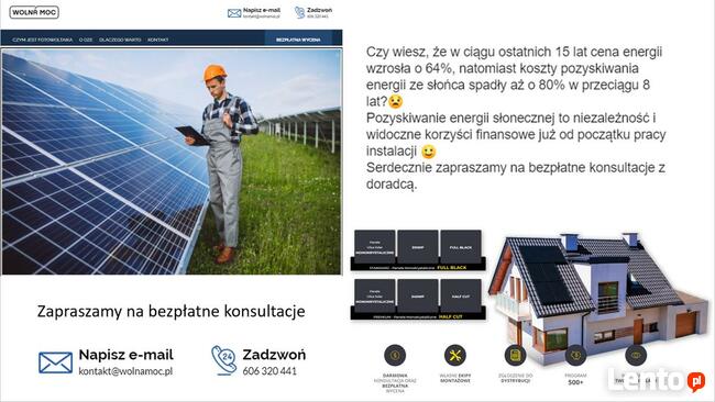 Fotowoltaika Magazyny energii Turbiny wiatrowe Pompy ciepła