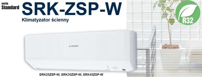 Klimatyzator ścienny MHI 3,5kW produkcja Japońska