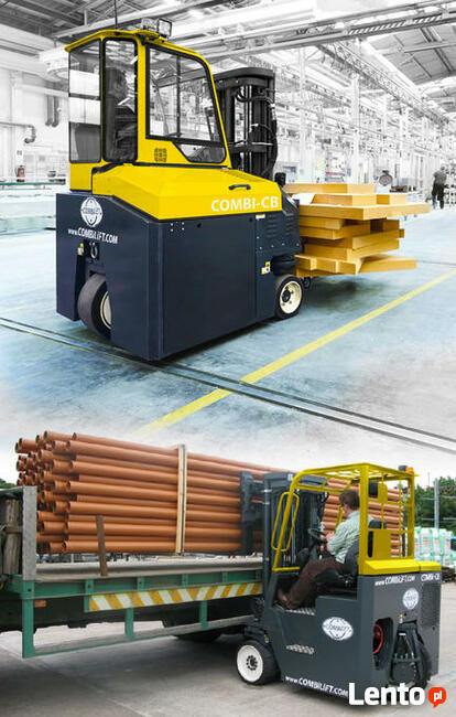 Wózek Widłowy wielokierunkowy i boczny Combilift