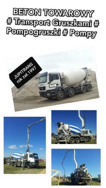 Beton Towarowy-Beton Suchy z Betoniarni+Pompowanie_Transport
