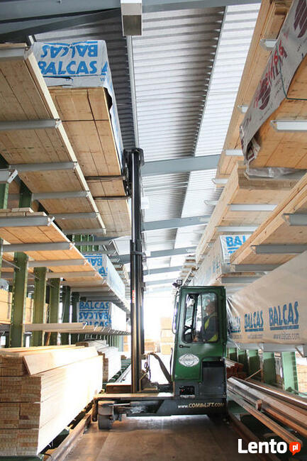 Wózek Widłowy wielokierunkowy i boczny Combilift