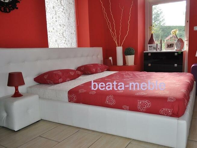 Łóżko ROMA 160x200 + 2 pufki + matera + stelaż. Producent !!