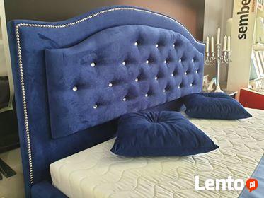 Styl glamour !! Łóżko JASMIN 160 x 200 + materac i stelaż!!!