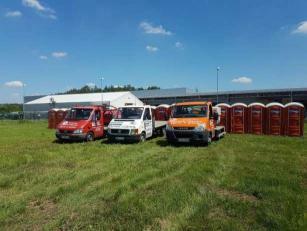 Wynajem toalet przenośnych Szczecin MIL-KON