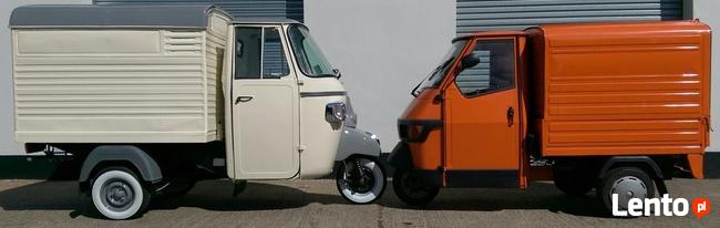 Piaggio Ape 50 Furgon Prosecco Pizza Van Jedzenie na wynos