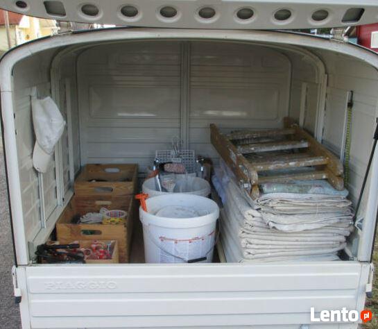 Piaggio Ape 50 Furgon Prosecco Pizza Van Jedzenie na wynos