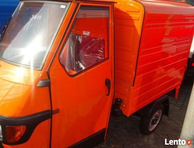 Piaggio Ape 50 Furgon Prosecco Pizza Van Jedzenie na wynos