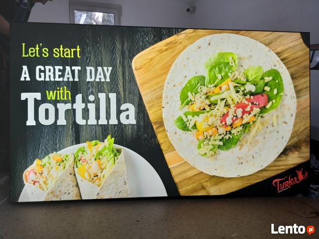 Reklama Świetlna Nowy Sącz Litery przestrzenne 3D, kasetony