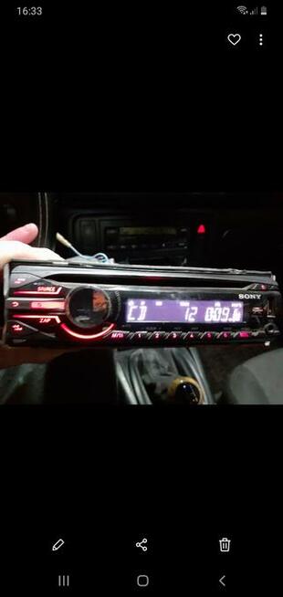 Radio Sony AUX USB mp3
