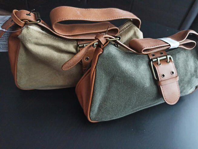 Torebka damska nowa mała materiałowa wygodna różne kolory