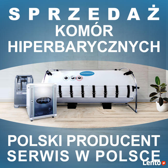 Komora Hiperbaryczna 1.4 ATA 100cm TlenoterapiaHbOT.pl Nr 1!