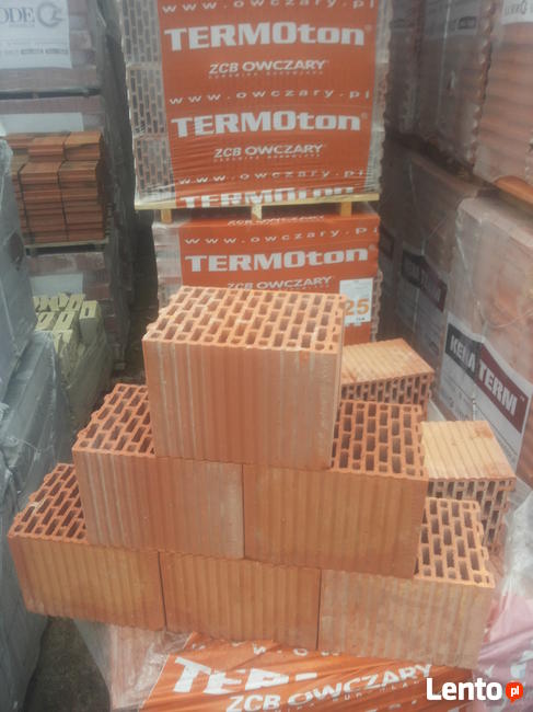 Pustak ceramiczny TERMOton Owczary Porotherm 25P+W z dostawą