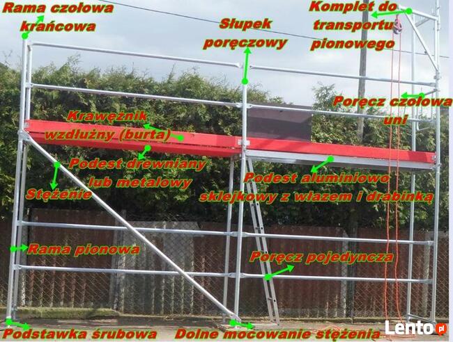RUSZTOWANIE Elewacyjne używane i nowe wyprzedaż dobre ceny