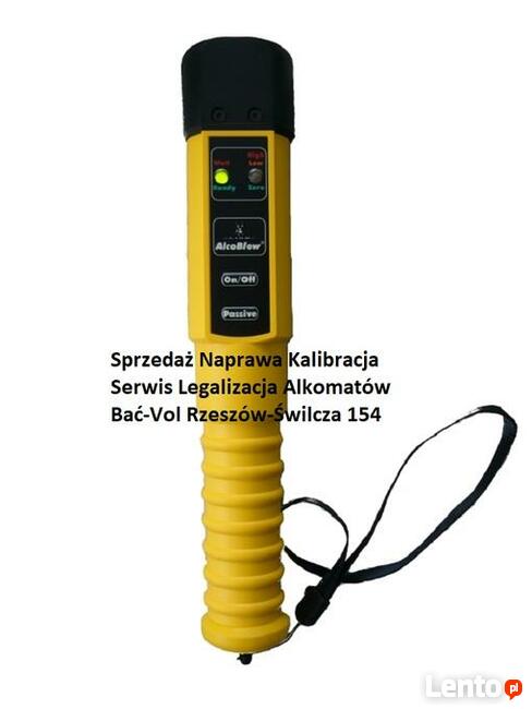 Alkomaty POLICYJNE elektrochemiczne, przesiewowe Bać-Vol