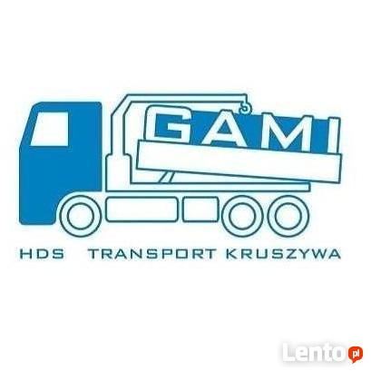 Gami Hds Transport Kruszywa, Koparko-ładowarka, Wywrotki
