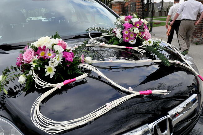 Pracownia Mayya WeddingStory dekoracja auta Lublin