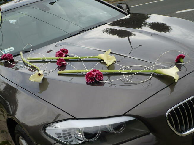 Pracownia Mayya WeddingStory dekoracja auta Lublin