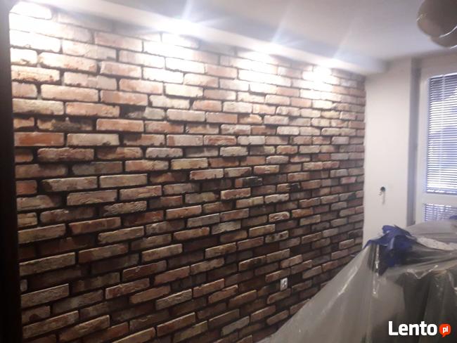 Stara cegła, płytki z cegły, loft, ceglane środki.