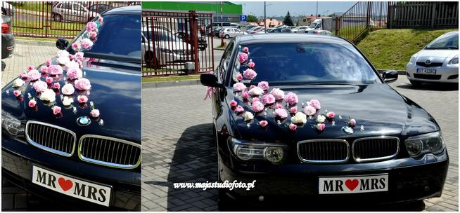 Pracownia Mayya WeddingStory dekoracja auta Lublin
