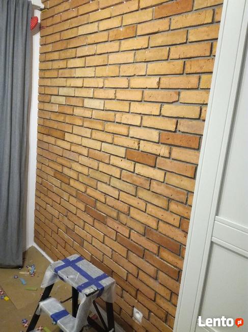 Stara cegła, płytki z cegły, loft, ceglane środki.