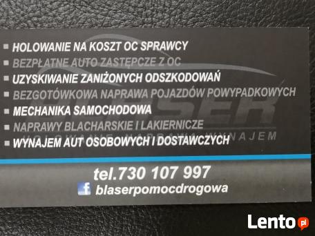 Pomoc Drogowa 24/7 WARSZTAT & Holowanie zOC Sprawcy&Skup Aut