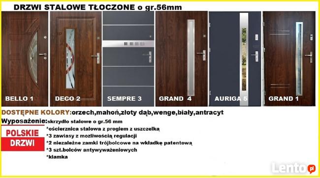 Drzwi drewniane, metalowe ,pokojowe-Opoczno