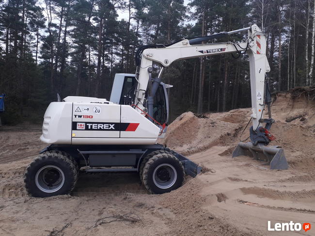 Atlas Terex TW 130 KOPARKA KOŁOWA 2008r , dwie łyżki